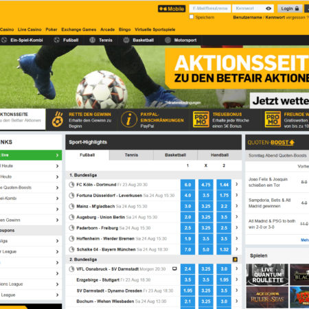 Betfair im Test