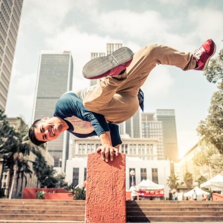 Parkour-Technik Grundlagen