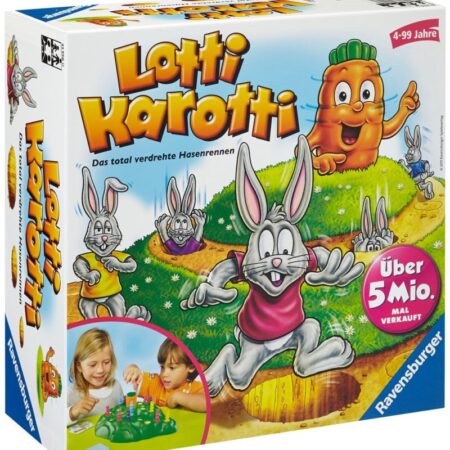 Lotti Karotti – das Spiel für schnelle Hasen