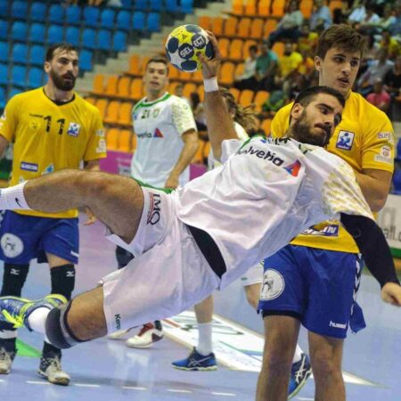 Der Einwurf beim Handball