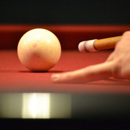 Billard Beginn und farbliche Zuordnung