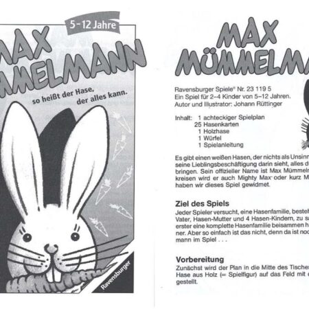 Max Mümmelmann Spielanleitung – PDF Download