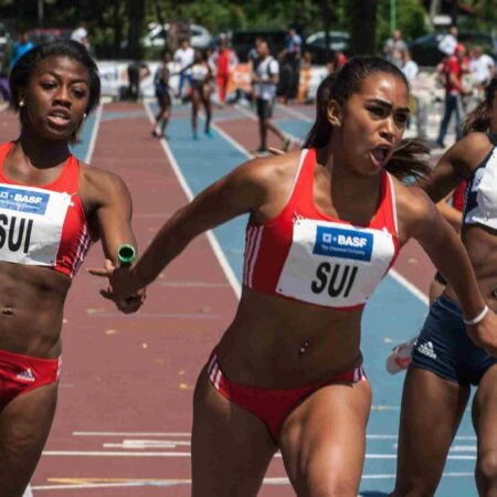 4 x 400m Staffellauf