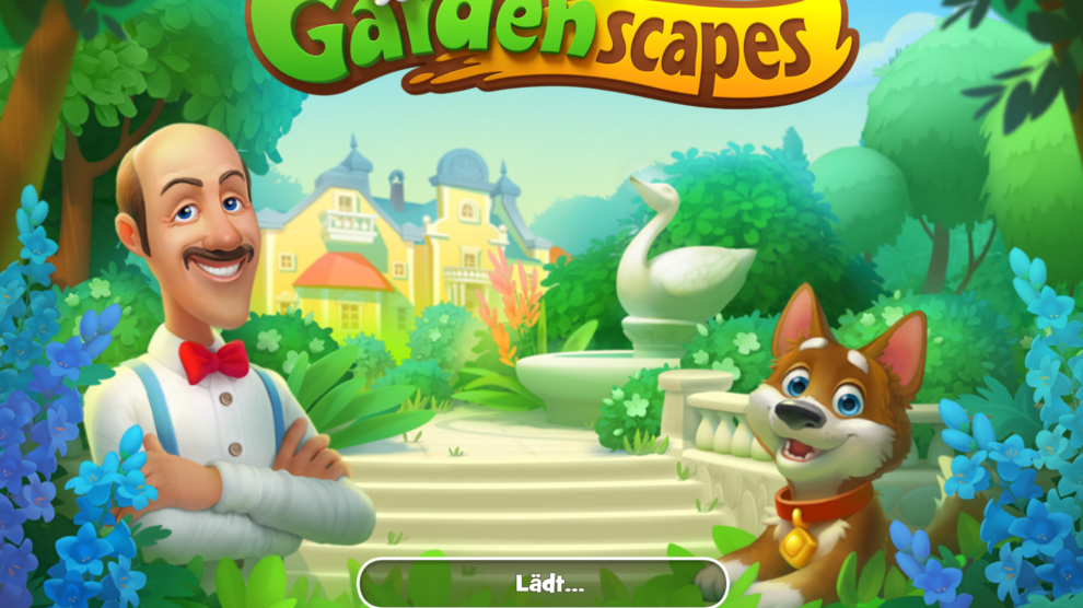 how do i connect my gardenscapes app with facebook