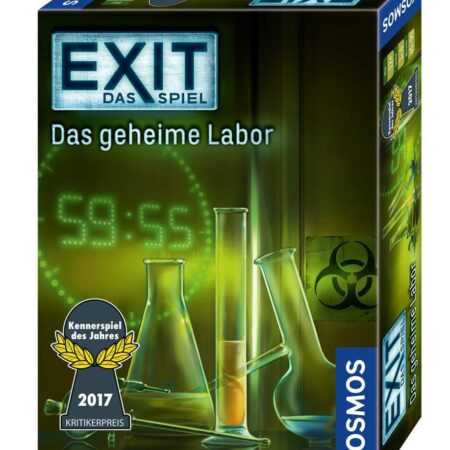 EXIT Das Spiel Spielanleitung für Das geheime Labor  – PDF Download