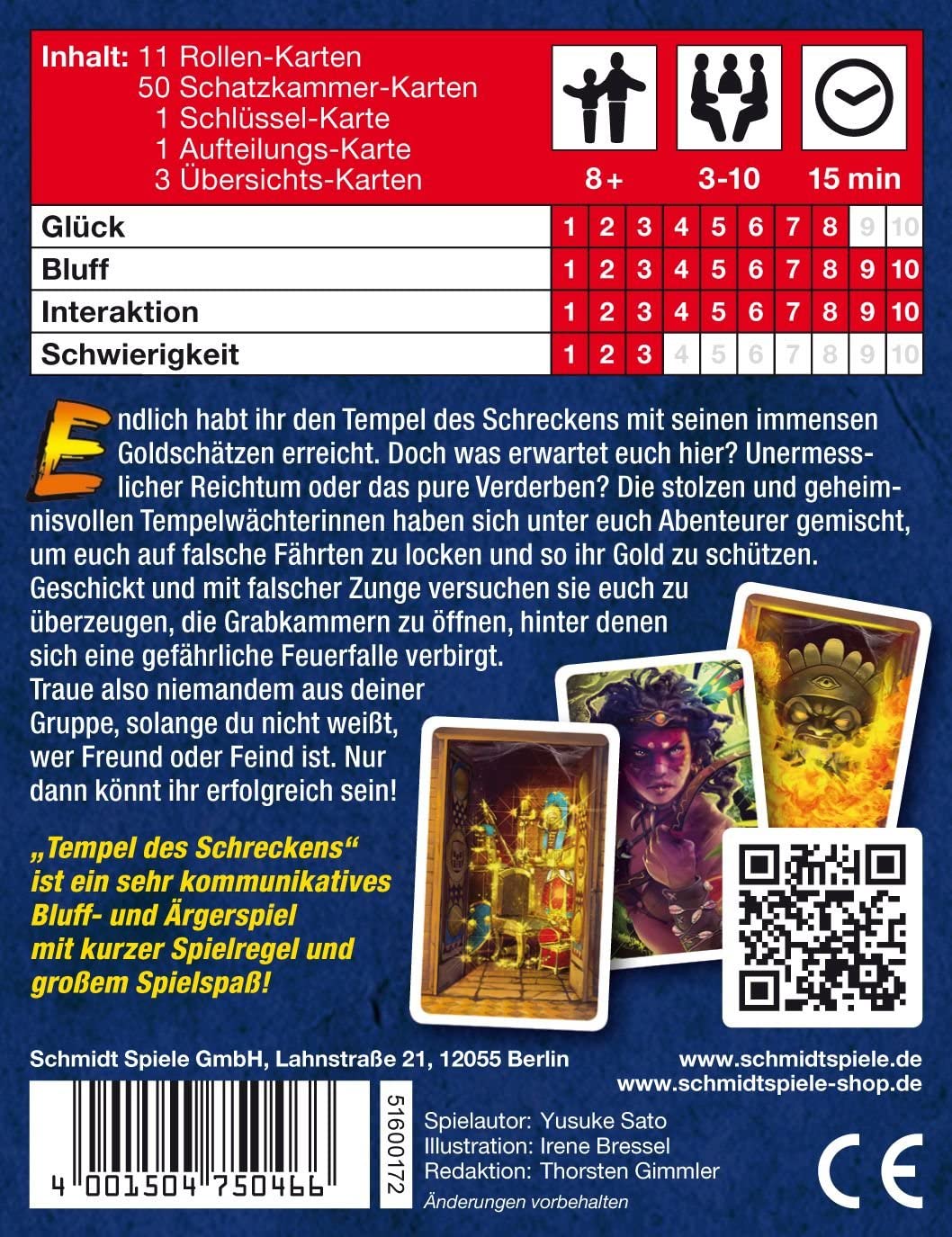 Tempel des Schreckens - Regeln & Anleitung - Spielregeln.de