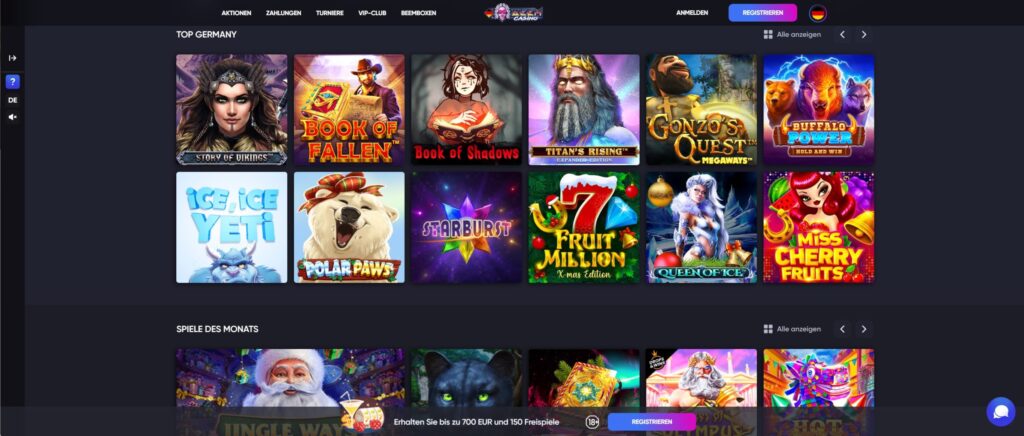 beem casino spiele